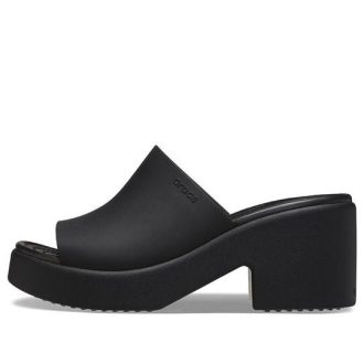 Crocs (WMNS) Brooklyn Slide Heels “Black” 209408-060