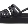 Crocs (WMNS) Brooklyn Strappy Black Sandals 206751-001