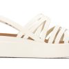 Crocs (WMNS) Brooklyn Strappy White Sandals 206751-159