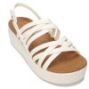 Crocs (WMNS) Brooklyn Strappy White Sandals 206751-159