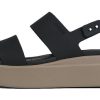 Crocs (WMNS) Brooklyn Thick Sole Black Sandals “Black” 206453-07H
