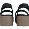 Crocs (WMNS) Brooklyn Thick Sole Black Sandals “Black” 206453-07H
