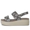 Crocs (WMNS) Brooklyn Thick Sole Casual Sandals Gray 206453-93T