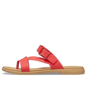 Crocs (WMNS) Casual Flame Red Slippers 206108-8C1