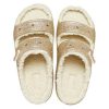 Crocs (WMNS) Classic Cozzzy Glitter Sandals “Multi Gold” 208124-93S