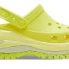 Crocs (WMNS) Classic Crush Clogs “Fluorescent Green” 207988-76M