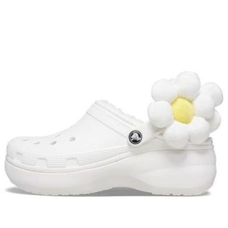 Crocs (WMNS) Classic Flower Clogs “White” 209236-90H