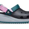 Crocs (WMNS) Classic Hiker Clog “Black Gey Teal” 206772-988