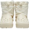 Crocs (WMNS) Classic Lined Neo Puff Boots “Beige” 206630-2Y2