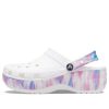 Crocs (WMNS) Classic Platform Dream Clog “White Purple” 207580-94S