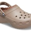 Crocs (WMNS) Classic Platform Lined Clogs “Mushroom” 207938-195