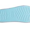 Crocs (WMNS) Classic Platform Palm Print Slide “Blue Multi-Color” 208607-4NQ