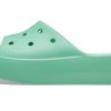 Crocs (WMNS) Classic Platform Sandals “Green” 208180-3UG
