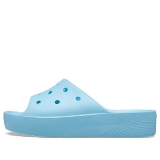 Crocs (WMNS) Classic Platform Slide “Arctic” 208180-411