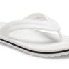 Crocs (WMNS) Crocband Flip-Flops “White” 206100-100