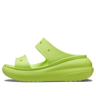 Crocs (WMNS) Crush Sandal “Limeade” 207670-3UH