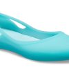 Crocs (WMNS) Flat ice blue Sandals 16265-4DJ