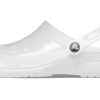 Crocs (WMNS) Jelly Crocs Transparent Unisex White Sandals 206908-100