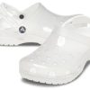 Crocs (WMNS) Jelly Crocs Transparent Unisex White Sandals 206908-100