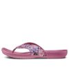 Crocs (WMNS) Kadee Printing Flip-Flops Pink 206190-9A5