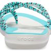 Crocs (WMNS) Knitted Flip-Flops Blue White 205728-4DY