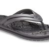 Crocs (WMNS) Leopard print Printing Flip-Flops Shoe Black 206490-02W