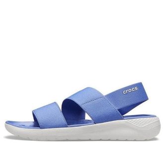 Crocs (WMNS) LiteRide Lightweight Sky Blue Sandals 206081-4SE