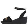 Crocs (WMNS) Metallic Coffee Sandals “Gold Black” 205800-98A