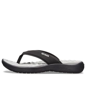 Crocs (WMNS) Reviva Flip-Flops Black 205473-060