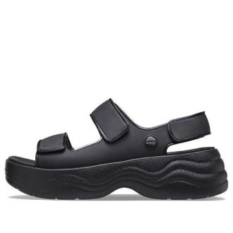 Crocs (WMNS) Skyline Sandals “Black” 208183-001