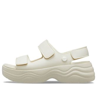 Crocs (WMNS) Skyline Sandals “White” 208183-2Y2