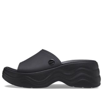 Crocs (WMNS) Skyline Slide Sandals “Black” 208182-001