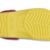 Crocs (WMNS) Snow White Classic Clogs “Blue Yellow Red” 209483-769