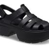 Crocs (WMNS) Stomp Fisherman Sandals “Black” 209938-001