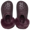 Crocs (WMNS) Stomp Lined Clogs “Dark Cherry” 208546-6WD