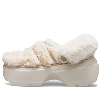 Crocs (WMNS) Stomp Quilted Clogs “Stucco” 208938-160