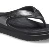 Crocs (WMNS) Thick Sole Black Slippers 206919-001