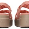 Crocs (WMNS) Thick Sole Cozy Fashion Sports Pink Sandals 206751-6RL