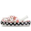 Crocs (WMNS) Timeless Clash Roses Floral Dots Clog “White Red Black” 205372-97D