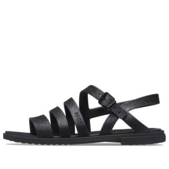 Crocs (WMNS) Tulum sandals “All Black” 206737-0L9