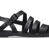 Crocs (WMNS) Tulum sandals “All Black” 206737-0L9