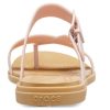 Crocs (WMNS) Tulum Shimmer Toe Post Sandals “Pink Clay” 208666-6TY