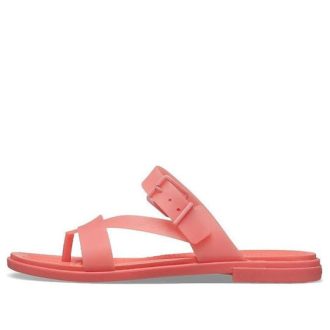 Crocs (WMNS) Tulum Slides “Translucent Orange” 207173-6SL