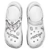Crocs x MCM Mega Crush Clogs “White Silver” MEXDAMM08WT