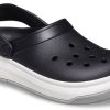 Crocsband Full Force Thick Sole Sandals Black White Unisex 206122-066 Crocsband Full Force Thick Sole Sandals Black White Unisex 206122-066