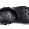 Crocsband Full Force Thick Sole Sandals Black White Unisex 206122-066 Crocsband Full Force Thick Sole Sandals Black White Unisex 206122-066