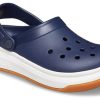Crocsband Full Force Thick Sole Sandals Unisex Blue White 206122-462 Crocsband Full Force Thick Sole Sandals Unisex Blue White 206122-462