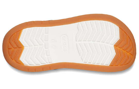 Crocsband Full Force Thick Sole Sandals Unisex Blue White 206122-462 Crocsband Full Force Thick Sole Sandals Unisex Blue White 206122-462