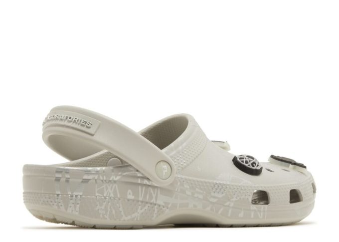 Futura Laboratories x Classic Clog “Pearl White”