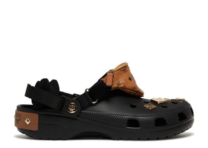 MCM x Classic Clog “Mini Fanny Pack – Black”